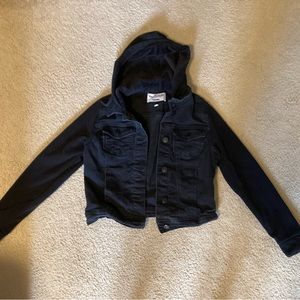 Wallflower Black Jean Jacket
